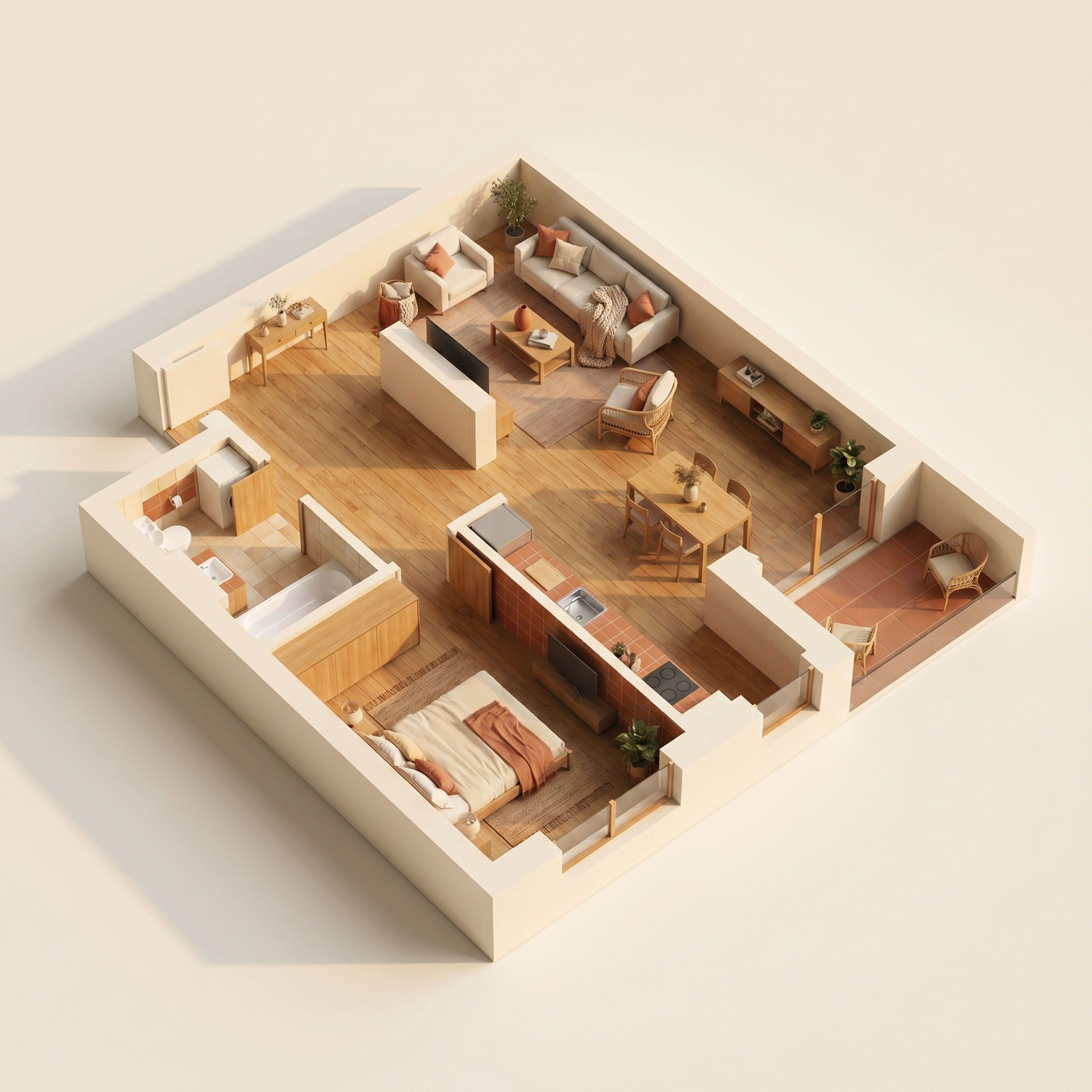 Cozy FloorVis render example from the second transformation gallery