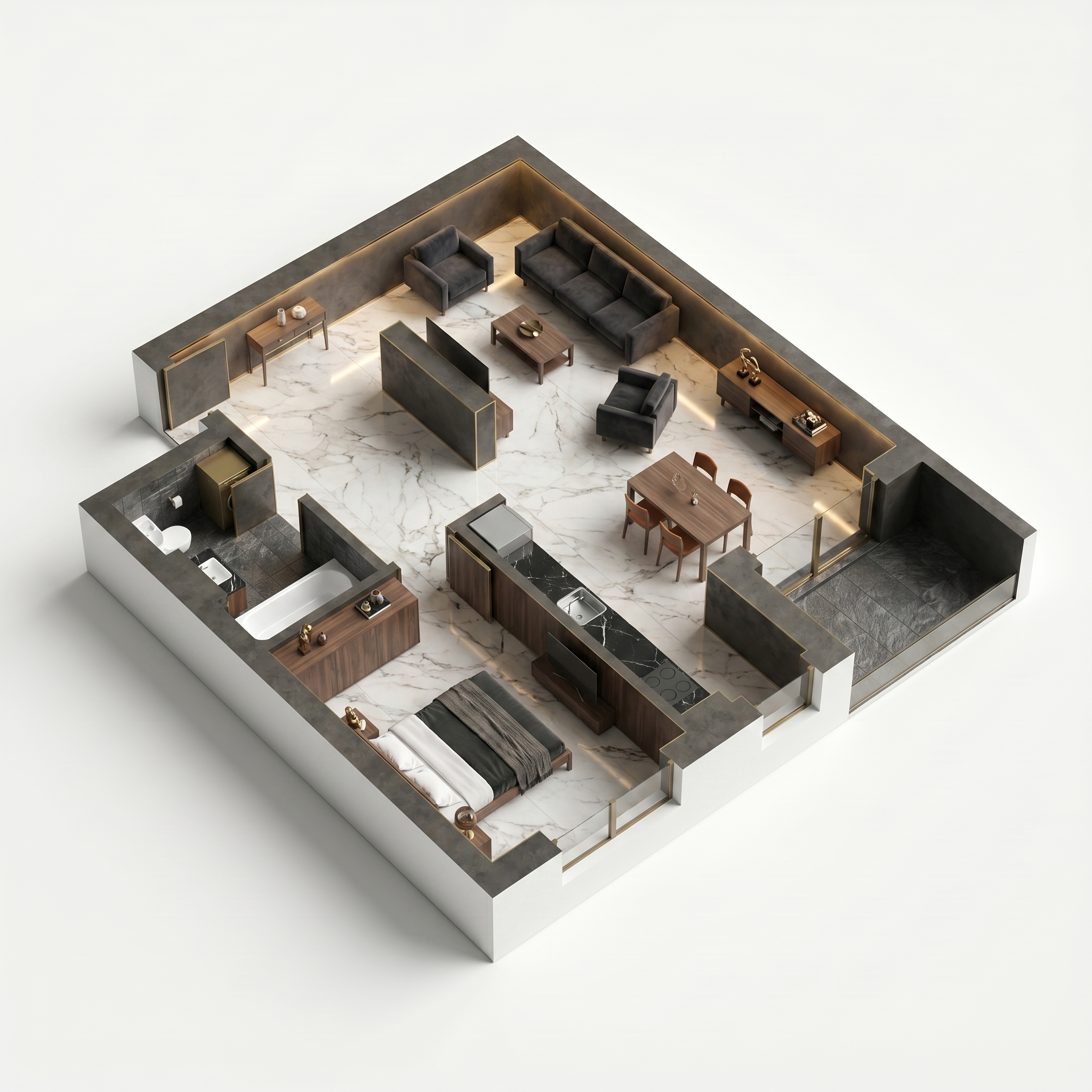 Luxury FloorVis render example from the second transformation gallery